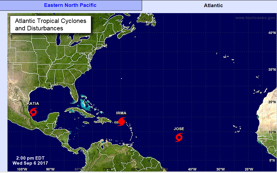 Storms Across Atlantic