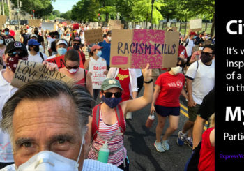 Marching For Justice: Black Lives Matter Protests 2020-Mitt Romney |Civic Inspired